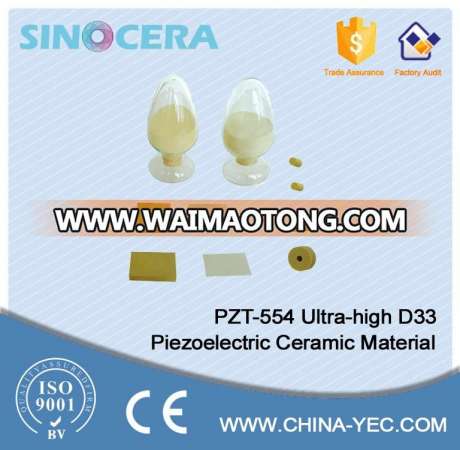 high d33 piezoelectric ceramics