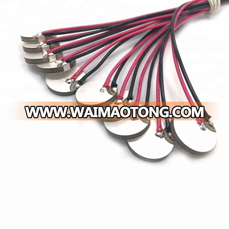 12MM 1MHz Ceramics Piezoelectric Ultrasonic Transducer Piezo Disc